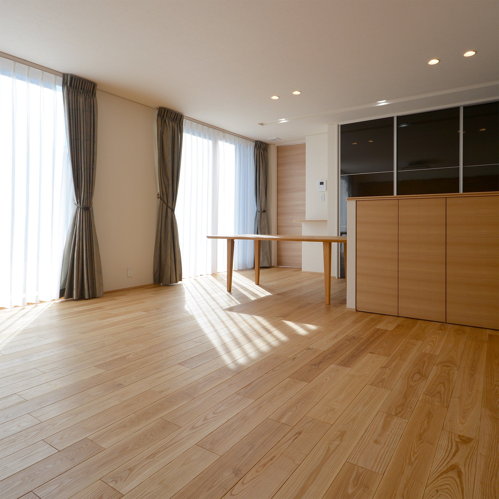 タモアッシュ無垢フローリング