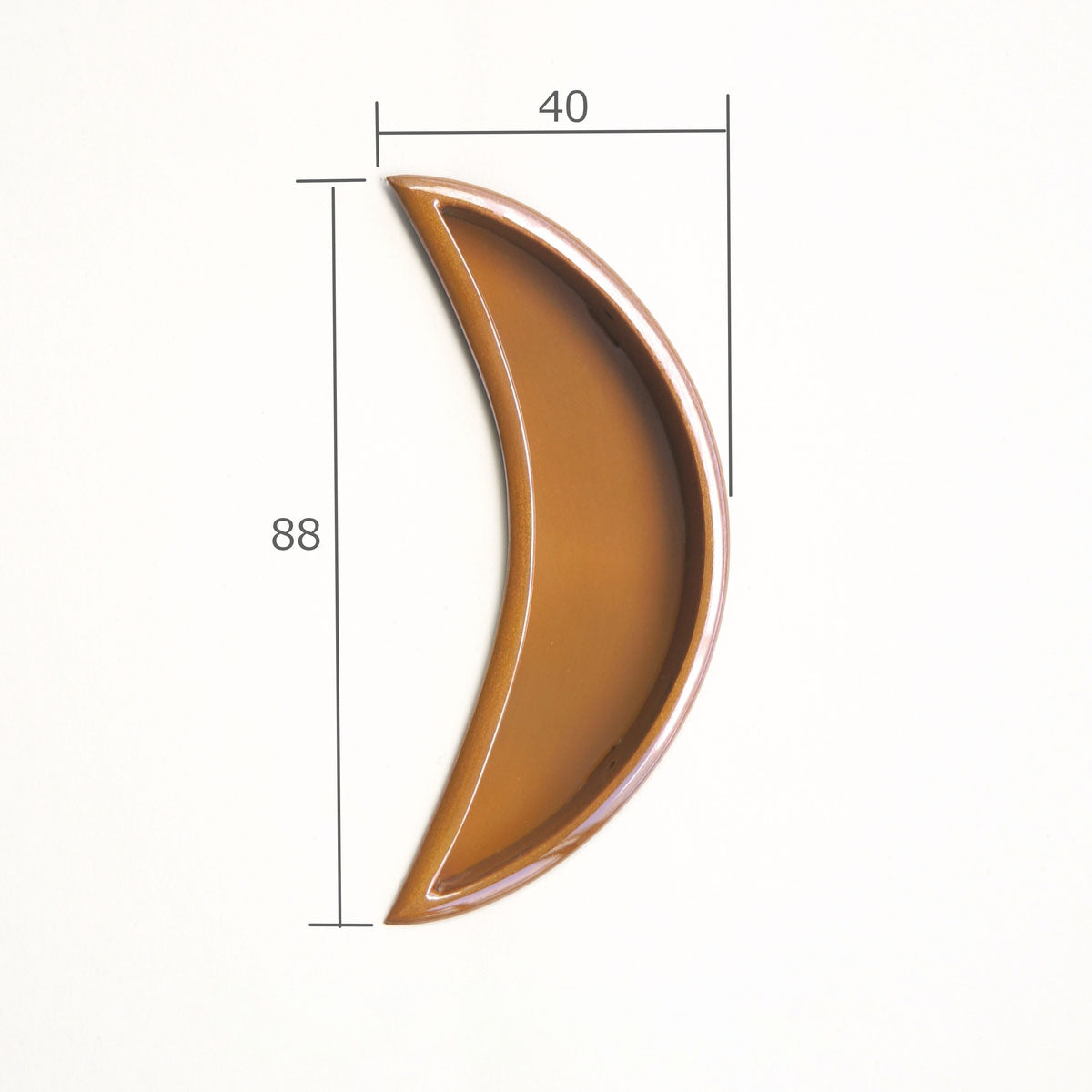 Crescent Moon Fusuma Pull – Copper | Limited Edition