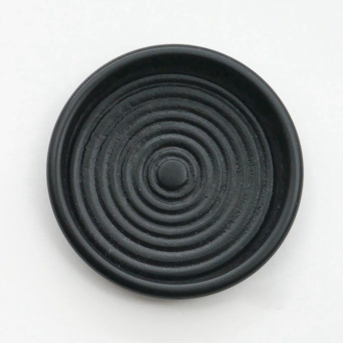 Black Spiral Pattern Fusuma Pull | Limited Edition