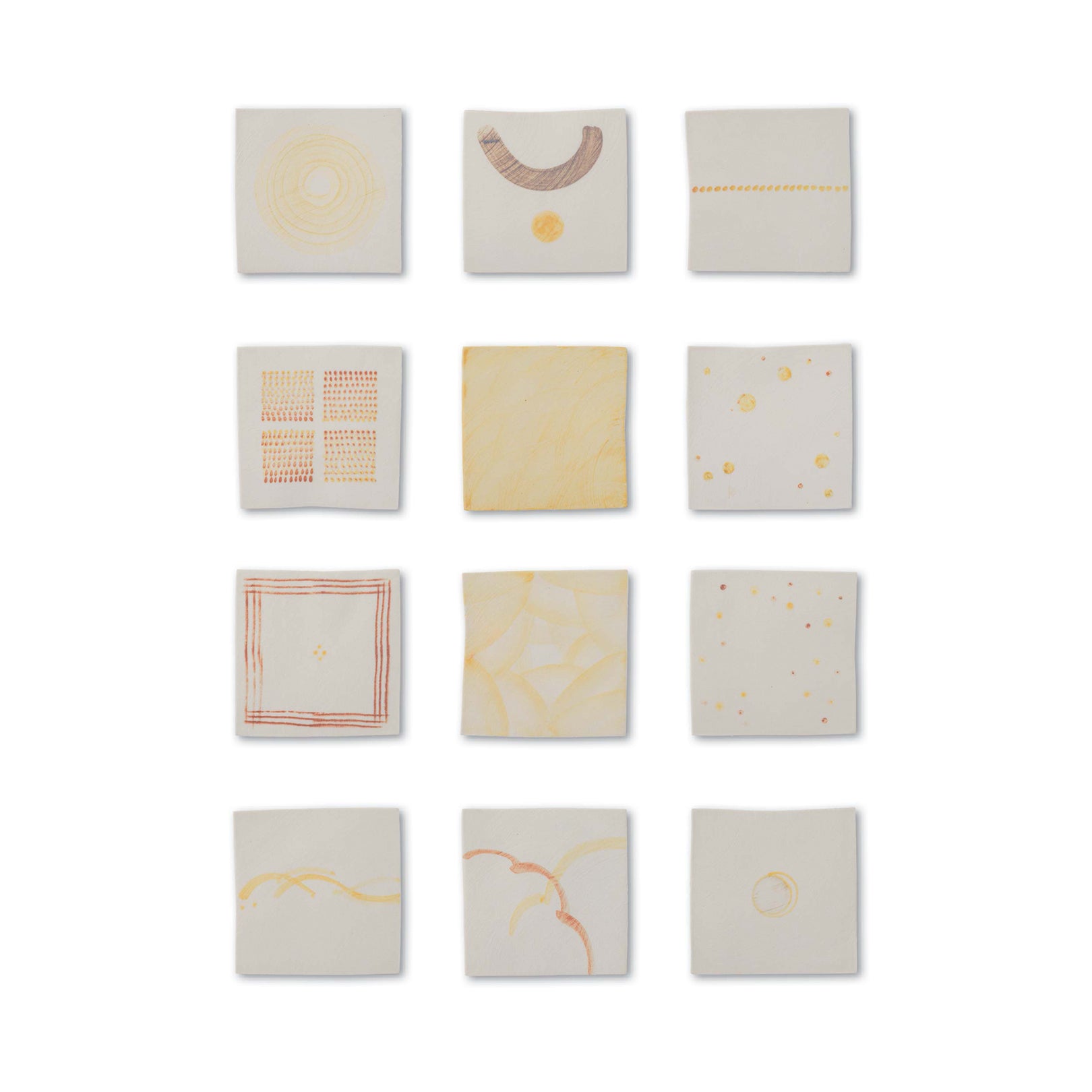 Ehon Hand Painted - Yellow