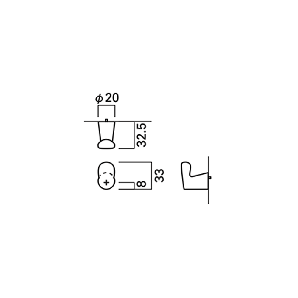 ラモエ キャビネット ノブ