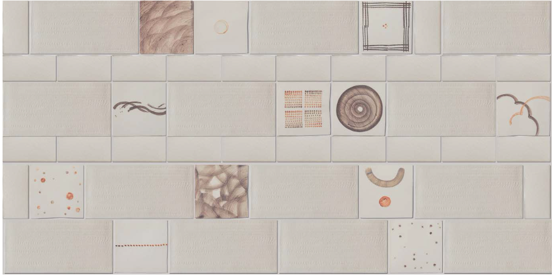 Ehon Hand Painted - Brown