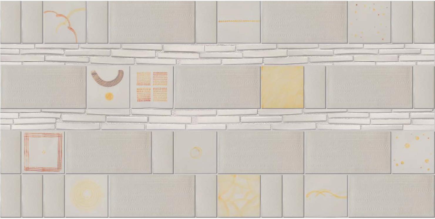 Ehon Hand Painted - Yellow