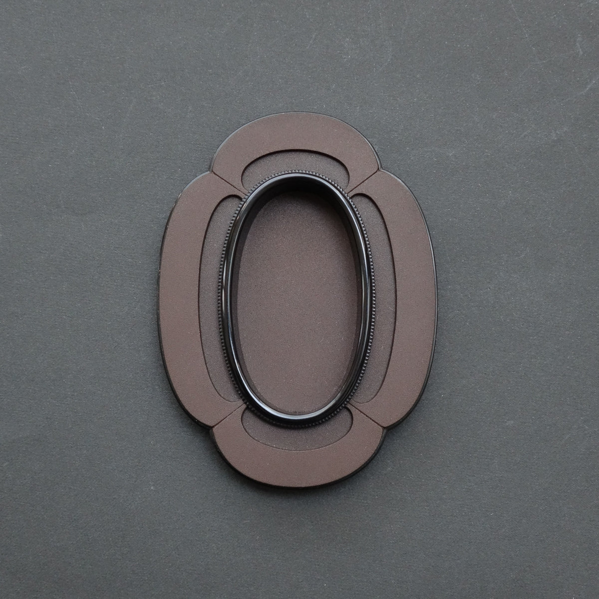 Rust-Toned Long Mokko Fusuma Pull – Two-Piece Set