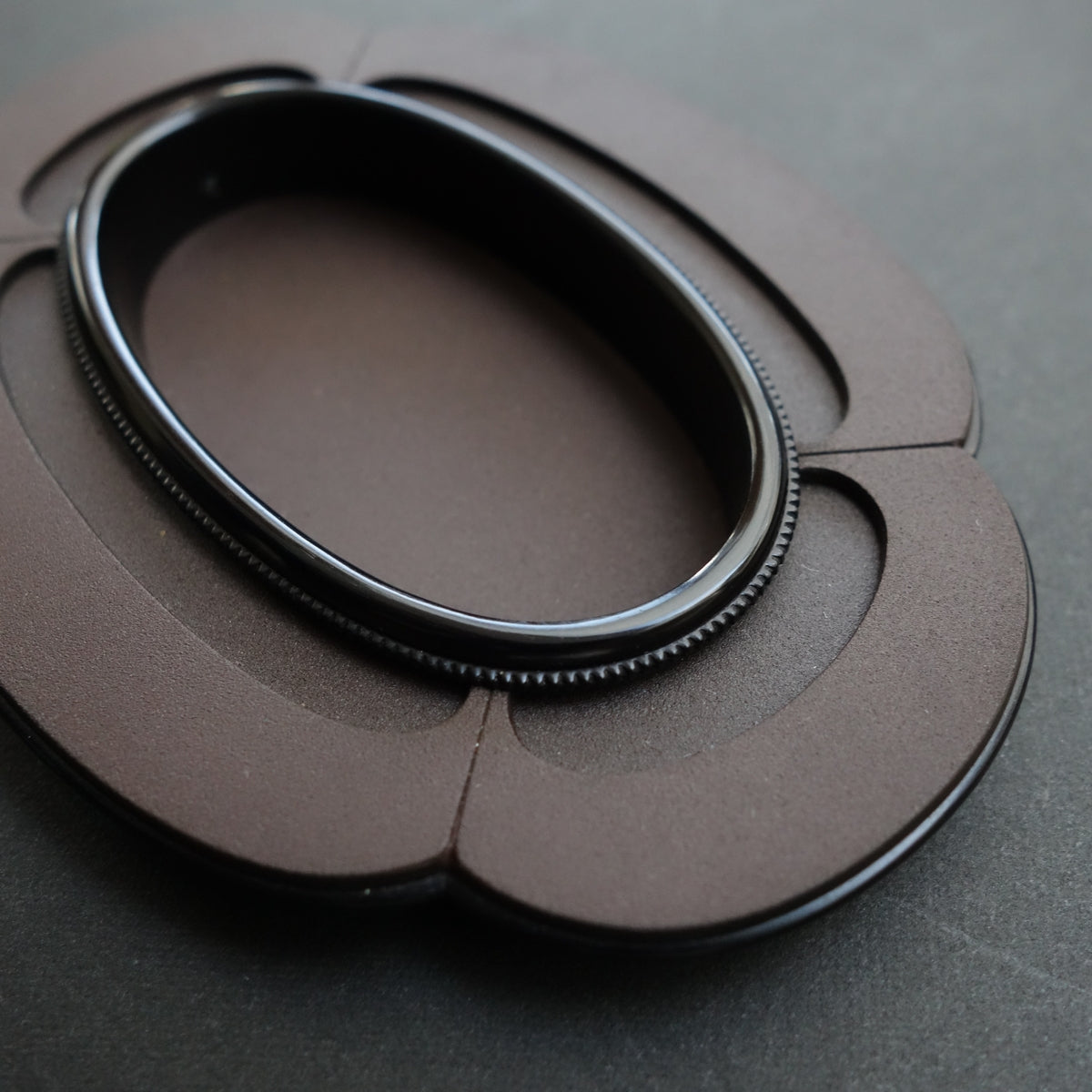 Rust-Toned Long Mokko Fusuma Pull – Two-Piece Set