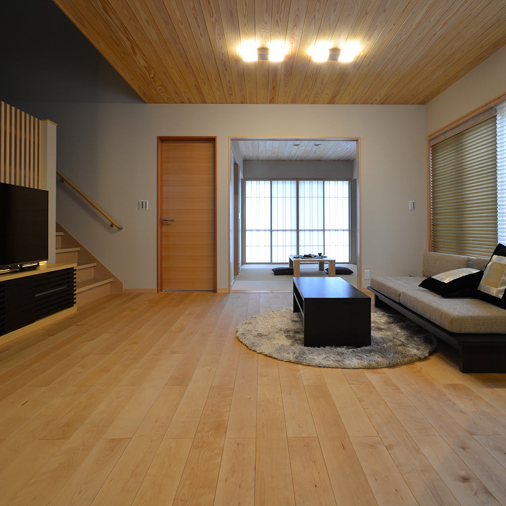 Solid Wild Cherry Blossom Flooring