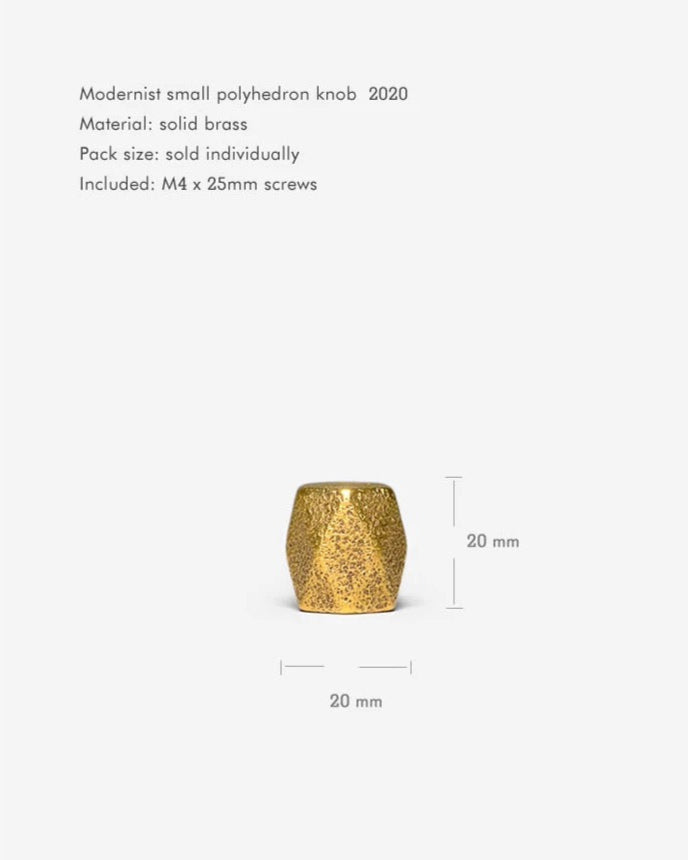 Handmade Brass Knob