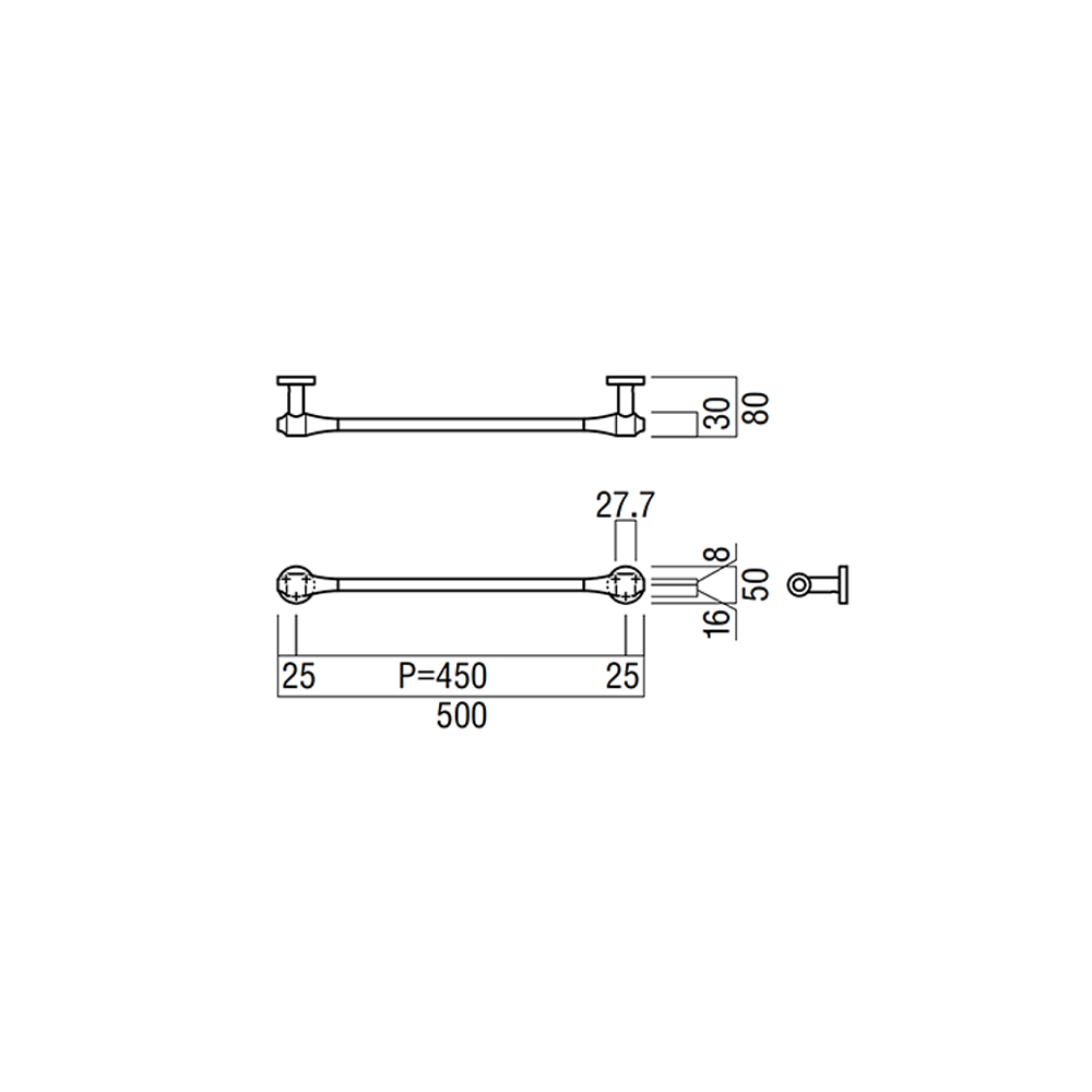 Node Towel Bar
